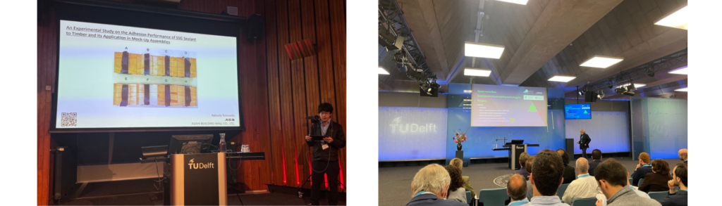 Challenging Glass Conference 10（オランダ）での論文発表｜AGB社員が木SSG構法に関する研究成果を発表01